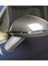 Carbonado DryCF Mirror Housing w/o BSA Holes Porsche Macan 2014-2024                                     - DRYCFMacan-KG-OEM-MC - Image 8