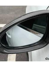 Carbonado DryCF Mirror Housing w/o BSA Holes Porsche Macan 2014-2024                                     - DRYCFMacan-KG-OEM-MC - Image 9