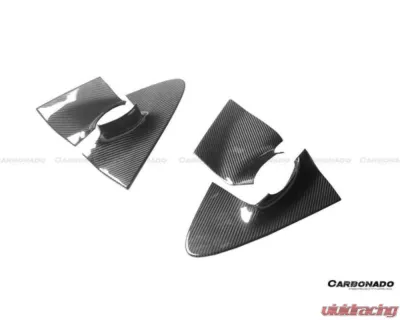 Carbonado DryFGCF Door Handles Patch McLaren 720S 2017-2022 - DRYFGCFOD720S-DHP