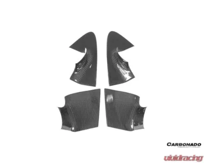 Carbonado DryFGCF Door Handles Patch McLaren 720S 2017-2022 - DRYFGCFOD720S-DHP