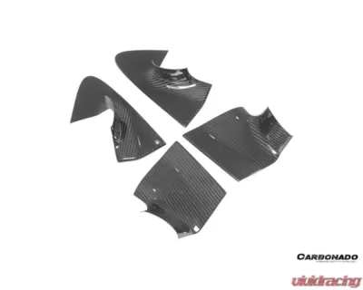 Carbonado DryFGCF Door Handles Patch McLaren 720S 2017-2022 - DRYFGCFOD720S-DHP