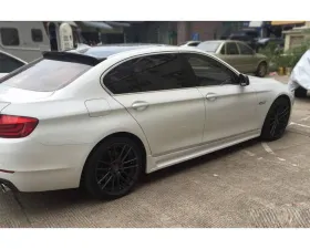 Carbonado FRP M Style Side Skirts BMW 5 Series F10 2011-2016