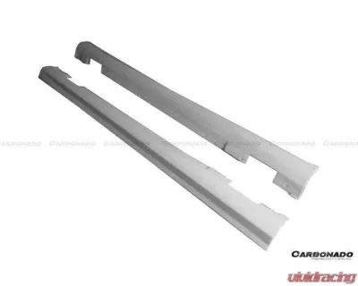 Mercedes-Benz C-Class 2008-2014 Carbonado FRP DE Style Side Skirts Part No 1113WI - 1113WI