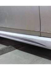 Mercedes-Benz C-Class 2008-2014 Carbonado FRP DE Style Side Skirts Part No 1113WI                                     - 1113WI - Image 3