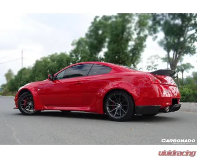 Carbonado Carbonado FRP DE Style Wide Body Fender Flare for Infiniti G37S Coupe 2008-2015 - 1246LB.FF