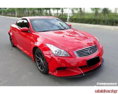 Carbonado Carbonado FRP DE Style Wide Body Fender Flare for Infiniti G37S Coupe 2008-2015 - 1246LB.FF