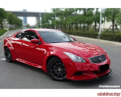 Carbonado Carbonado FRP DE Style Wide Body Fender Flare for Infiniti G37S Coupe 2008-2015 - 1246LB.FF