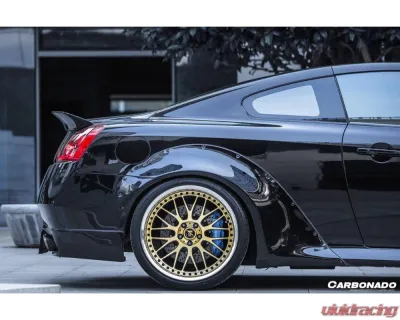 Carbonado Carbonado FRP DE Style Wide Body Fender Flare for Infiniti G37S Coupe 2008-2015 - 1246LB.FF