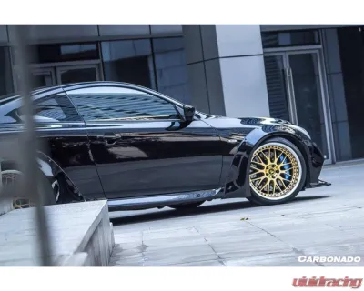 Carbonado Carbonado FRP DE Style Wide Body Fender Flare for Infiniti G37S Coupe 2008-2015 - 1246LB.FF