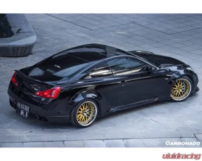 Carbonado Carbonado FRP DE Style Wide Body Fender Flare for Infiniti G37S Coupe 2008-2015 - 1246LB.FF