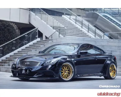 Carbonado Carbonado FRP DE Style Wide Body Fender Flare for Infiniti G37S Coupe 2008-2015 - 1246LB.FF