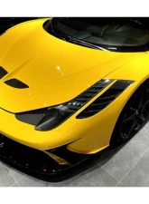 Carbonado 1x1CFRP SP Style Hood Ferrari 458 Coupe | Spyder 2010-2015                                     - 1X1CF9501SPE.H - Image 18
