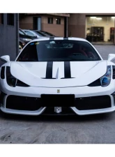 Carbonado 1x1CFRP SP Style Hood Ferrari 458 Coupe | Spyder 2010-2015                                     - 1X1CF9501SPE.H - Image 3
