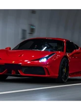 Carbonado 1x1CFRP SP Style Hood Ferrari 458 Coupe | Spyder 2010-2015                                     - 1X1CF9501SPE.H - Image 9