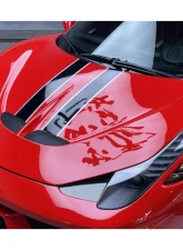 Carbonado 1x1CFRP SP Style Hood Ferrari 458 Coupe | Spyder 2010-2015                                     - 1X1CF9501SPE.H - Image 10