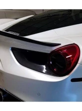 Carbonado Carbon Fiber Trunk Spoiler for Ferrari 488 GTB | Spyder 2015-2020, CFRP BKSS Style                                     - 1X1CF9503BKSS-TS - Image 11
