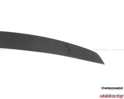 Carbonado Carbon Fiber Trunk Spoiler for Ferrari 488 GTB | Spyder 2015-2020, CFRP BKSS Style - 1X1CF9503BKSS-TS