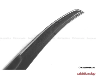 Carbonado Carbon Fiber Trunk Spoiler for Ferrari 488 GTB | Spyder 2015-2020, CFRP BKSS Style - 1X1CF9503BKSS-TS