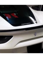 Carbonado Carbon Fiber Trunk Spoiler for Ferrari 488 GTB | Spyder 2015-2020, CFRP BKSS Style                                     - 1X1CF9503BKSS-TS - Image 9
