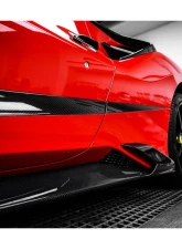 Carbonado 1X1DryCF MSY Style Door Handle Ferrari 488 GTB | Spyder 2015-2019                                     - 1X1CF9503MSY-DHC - Image 12
