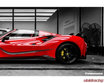 Carbonado 1X1DryCF MSY Style Door Handle Ferrari 488 GTB | Spyder 2015-2019 - 1X1CF9503MSY-DHC