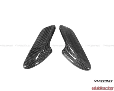 Carbonado 1X1DryCF MSY Style Door Handle Ferrari 488 GTB | Spyder 2015-2019 - 1X1CF9503MSY-DHC