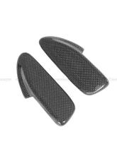 Carbonado 1X1DryCF MSY Style Door Handle Ferrari 488 GTB | Spyder 2015-2019                                     - 1X1CF9503MSY-DHC - Image 6