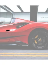 Carbonado 1X1DryCF MSY Style Door Handle Ferrari 488 GTB | Spyder 2015-2019                                     - 1X1CF9503MSY-DHC - Image 10