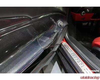Carbonado CFRP OE Style Door Handle Interior Ferrari 488 GTB | Spyder 2015-2020 - 1X1CF9503OE-DH