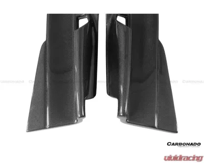 Carbonado CFRP Door Panel Interior Ferrari 488 GTB | Spyder 2015-2020 - 1X1CF9503OE-DRC