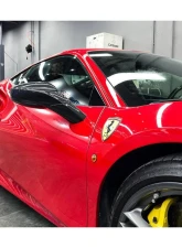 Carbonado 1X1DryCF OE Style Mirror Ferrari 488 GTB | Spyder 2015-2020                                     - 1X1DRYCF9503OE-MR - Image 13