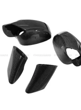Carbonado 1X1DryCF OE Style Mirror Ferrari 488 GTB | Spyder 2015-2020                                     - 1X1DRYCF9503OE-MR - Image 3