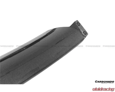Carbonado CFRP OEM Style Front Bumper Low Center Chin Splitter Ferrari 488 Pista 2018-2022 - 1X1CF9503OEPST-CFL