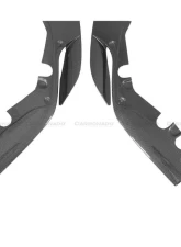 Carbonado Carbon Fiber Front Bumper Side Splitter for Ferrari 488 Pista 2018-2022                                     - 1X1CF9503OEPST-FLSS - Image 5