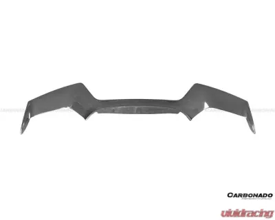 Carbonado CFRP OEM Style Front Bumper Middle Lip Ferrari 488 Pista 2018-2022 - 1X1CF9503OEPST-FL