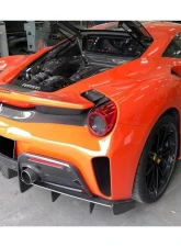 Carbonado CFRP OEM Style Rear Diffuser Ferrari 488 Pista 2018-2020                                     - 1X1CF9503OEPST-RD - Image 12