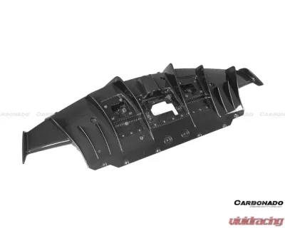 Carbonado CFRP OEM Style Rear Diffuser Ferrari 488 Pista 2018-2020 - 1X1CF9503OEPST-RD