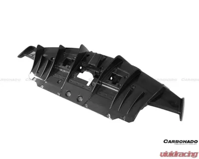 Carbonado CFRP OEM Style Rear Diffuser Ferrari 488 Pista 2018-2020 - 1X1CF9503OEPST-RD