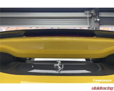 Carbonado FGCF NV Style Trunk Spoiler Wing Ferrari 488 Pista 2018-2022 - FGCF9503OEPSTNV-TS