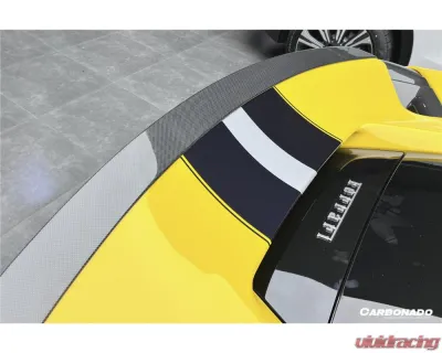 Carbonado FGCF NV Style Trunk Spoiler Wing Ferrari 488 Pista 2018-2022 - FGCF9503OEPSTNV-TS