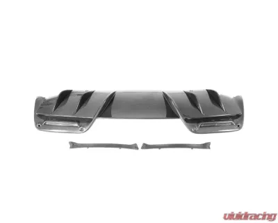 Carbonado CFRP OE Style Rear Diffuser Ferrari 296 GTB 2022+ - 1X1CF9508OE-RD