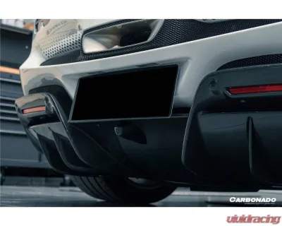 Carbonado CFRP OE Style Rear Diffuser Ferrari 296 GTB 2022+ - 1X1CF9508OE-RD