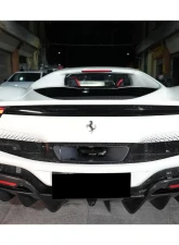Carbonado CFRP OE Style Rear Diffuser Ferrari 296 GTB 2022+                                     - 1X1CF9508OE-RD - Image 17