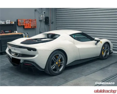 Carbonado CFRP OE Style Rear Diffuser Ferrari 296 GTB 2022+ - 1X1CF9508OE-RD