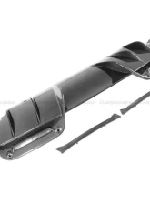 Carbonado CFRP OE Style Rear Diffuser Ferrari 296 GTB 2022+                                     - 1X1CF9508OE-RD - Image 3