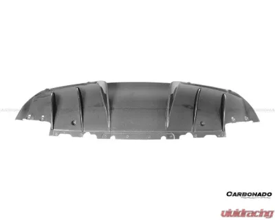 Carbonado CFRP OE Style Rear Diffuser Ferrari 296 GTB 2022+ - 1X1CF9508OE-RD