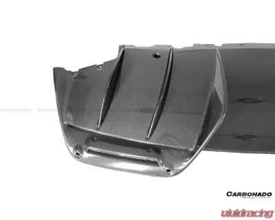 Carbonado CFRP OE Style Rear Diffuser Ferrari 296 GTB 2022+ - 1X1CF9508OE-RD
