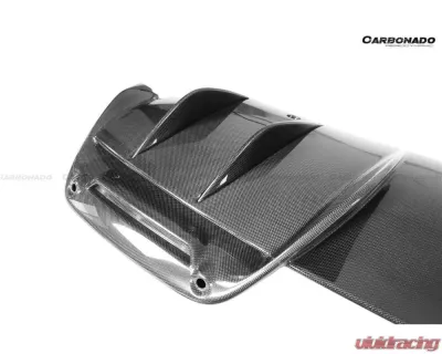Carbonado CFRP OE Style Rear Diffuser Ferrari 296 GTB 2022+ - 1X1CF9508OE-RD