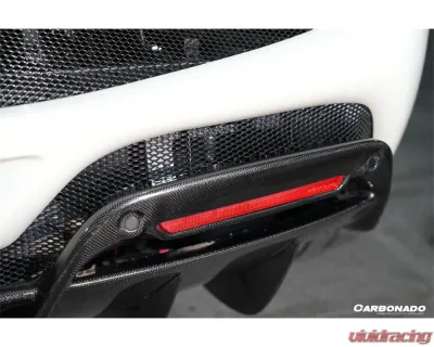 Carbonado CFRP OE Style Rear Diffuser Ferrari 296 GTB 2022+ - 1X1CF9508OE-RD