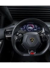 Carbonado DryFGCF OEM Style Center Steering Wheel Trim Lamborghini Huracan 2015-2019                                     - DRYFGCF5556OE-CSTT - Image 6